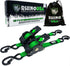 1" x 10' Retractable Ratchet Straps